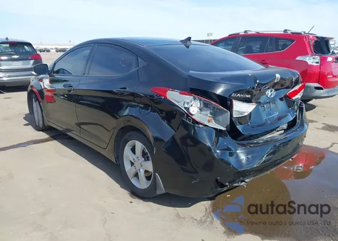2013 Hyundai Elantra Gls from USA, damaged, VIN KMHDH4AE4DU765489